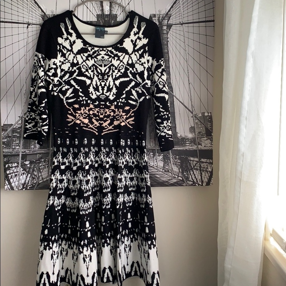 Gorgeous a line sweater dress!